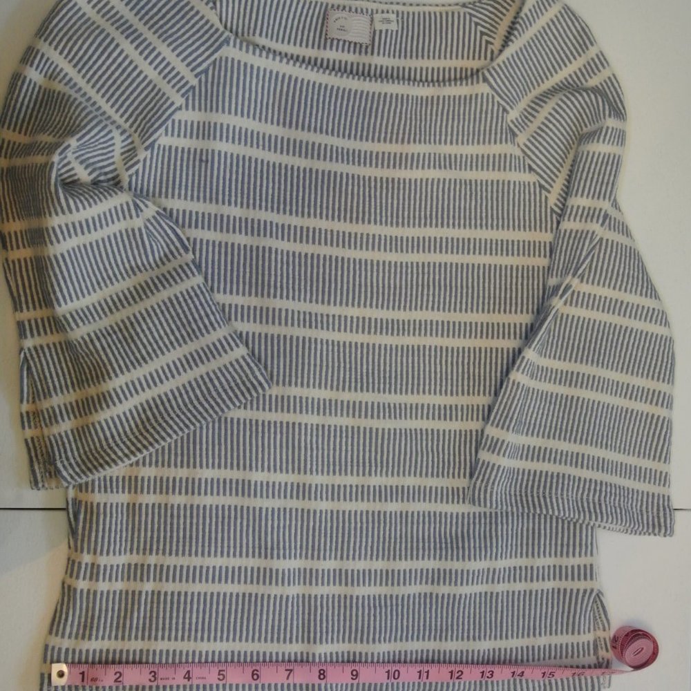 Anthropologie Boatneck Bell Sleeve shirt